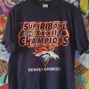 VINTAGE DENVER BRONCOS SUPER BOWL XXXII SHIRT